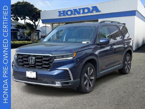 Obsidian Blue 2023 Honda Pilot Elite