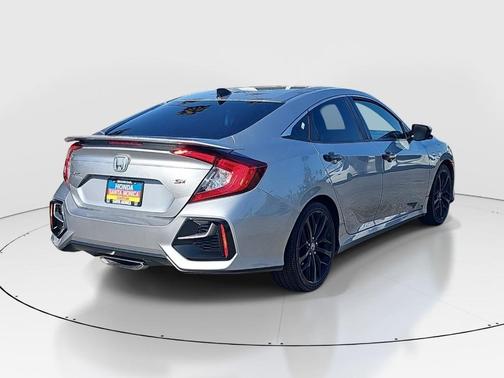 Lunar Silver Metallic 2020 Honda Civic Si Base