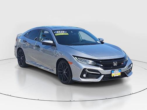 Lunar Silver Metallic 2020 Honda Civic Si Base