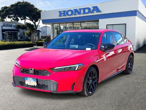Rallye Red 2026 Honda Civic Hybrid Sport