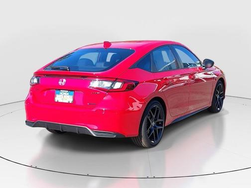 Rallye Red 2026 Honda Civic Hybrid Sport