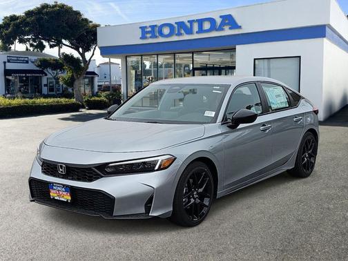 Solar Silver Metallic 2026 Honda Civic Sport