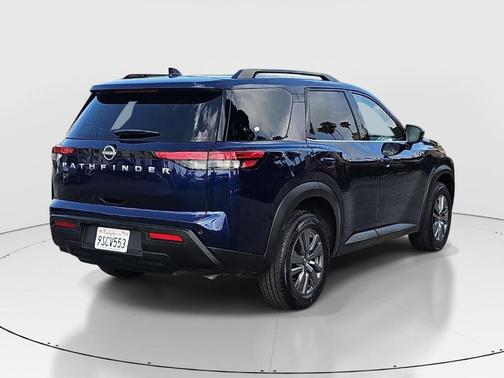 Deep Ocean Blue 2025 Nissan Pathfinder SV