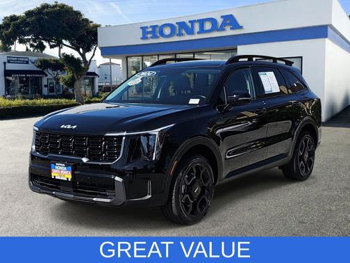 Ebony Black 2024 Kia Sorento X-Line EX
