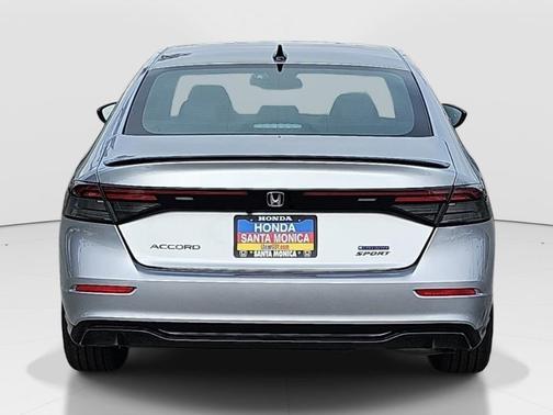 Solar Silver Metallic 2026 Honda Accord Hybrid Sport-L