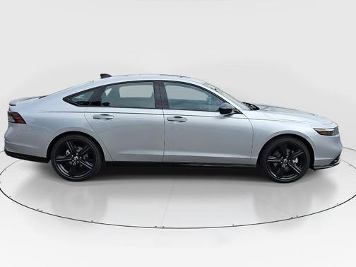 Solar Silver Metallic 2026 Honda Accord Hybrid Sport-L