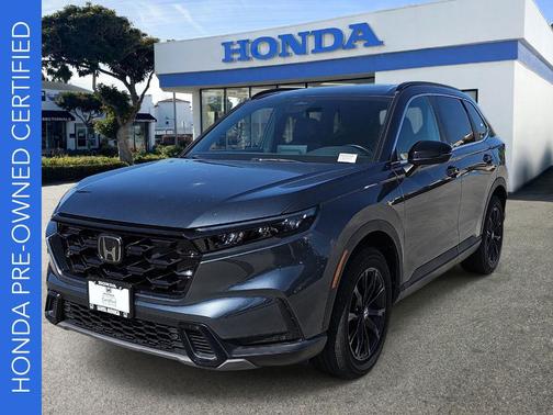 Gray Metallic 2024 Honda CR-V Hybrid Sport-L