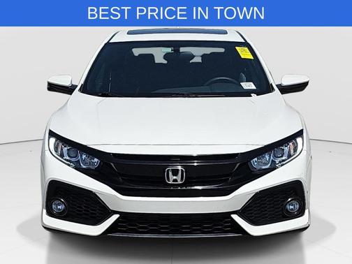 White Orchid Pearl 2018 Honda Civic EX