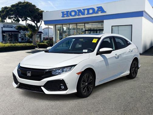 White Orchid Pearl 2018 Honda Civic EX