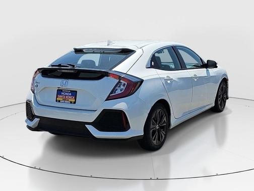 White Orchid Pearl 2018 Honda Civic EX