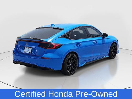Blue 2023 Honda Civic Sport