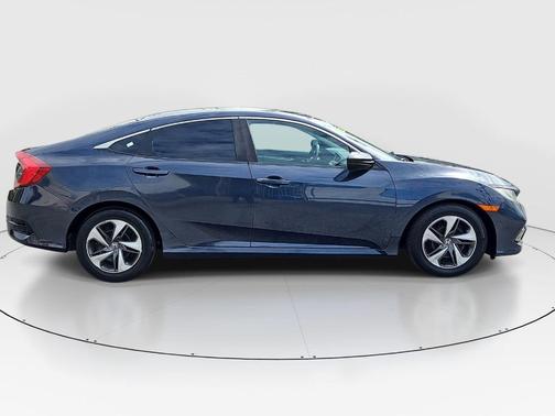 Gray 2019 Honda Civic LX