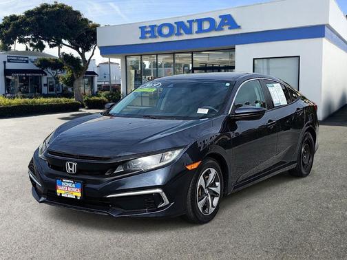 Gray 2019 Honda Civic LX