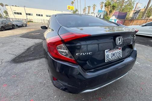 Gray 2019 Honda Civic LX
