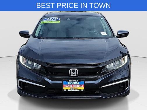 Gray 2019 Honda Civic LX