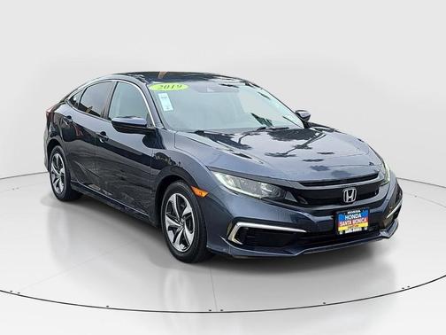 Gray 2019 Honda Civic LX
