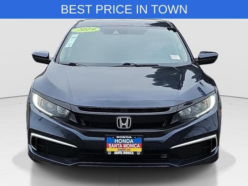Gray 2019 Honda Civic LX
