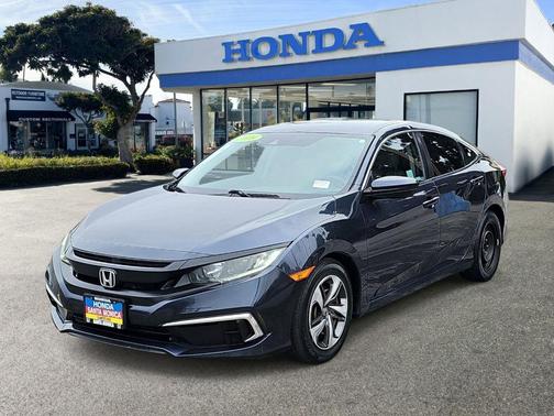 Gray 2019 Honda Civic LX