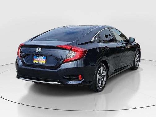 Gray 2019 Honda Civic LX