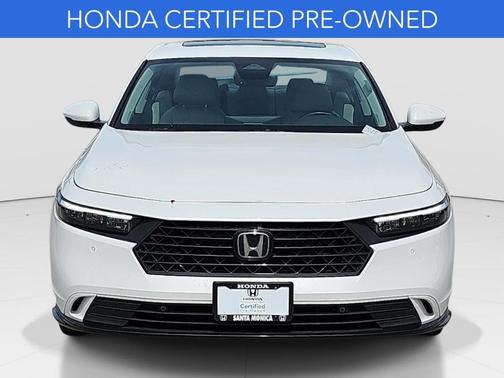 White 2023 Honda Accord Hybrid EX-L