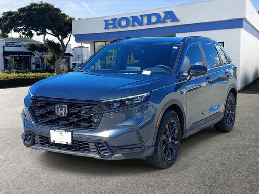 Meteorite Gray Metallic 2024 Honda CR-V Hybrid Sport