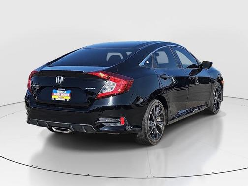 Black 2021 Honda Civic Sport