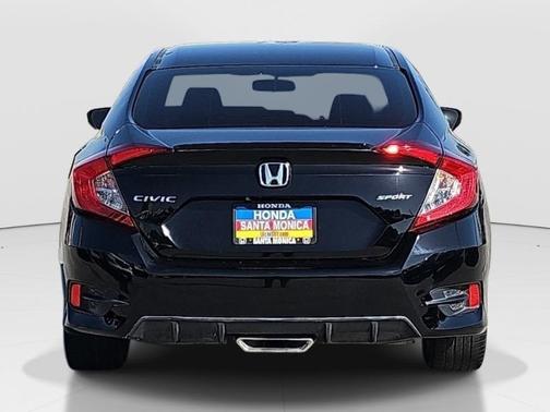 Black 2021 Honda Civic Sport