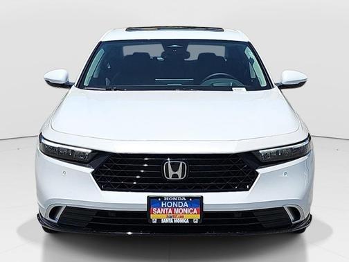 Platinum White Pearl 2026 Honda Accord Hybrid Touring