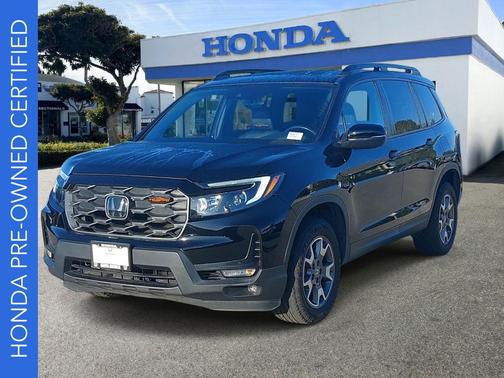 Crystal Black Pearl 2023 Honda Passport TrailSport
