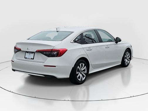 White 2024 Honda Civic LX