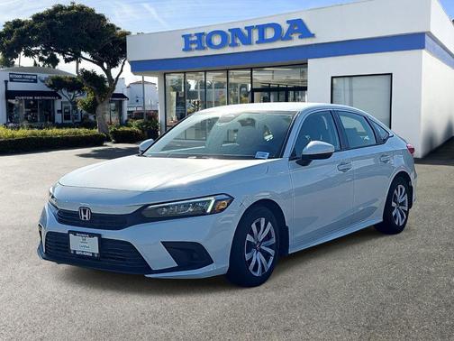 White 2024 Honda Civic LX