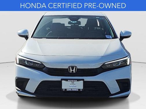 White 2024 Honda Civic LX