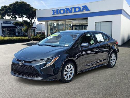 Black Sand Pearl 2022 Toyota Corolla LE
