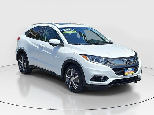 Platinum White Pearl 2022 Honda HR-V EX