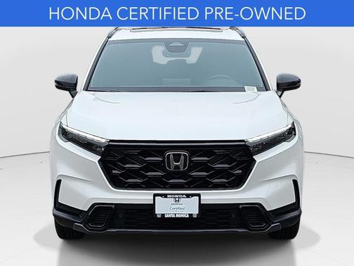 Platinum White Pearl 2024 Honda CR-V Hybrid Sport-L