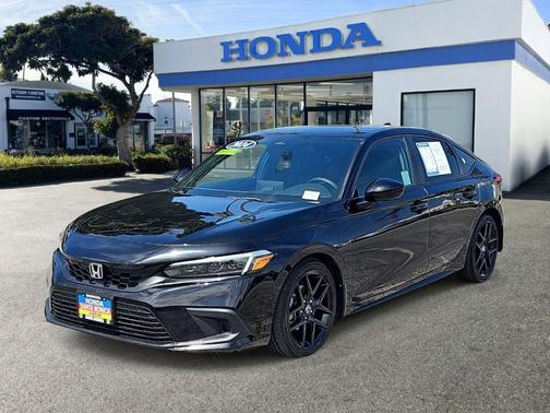 Black 2024 Honda Civic Sport