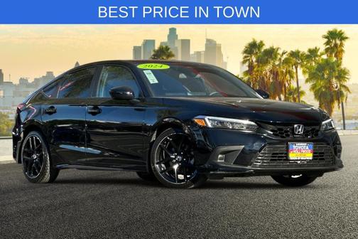 Black 2024 Honda Civic Sport