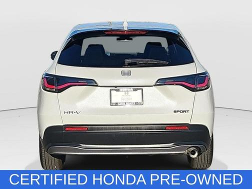 Platinum White Pearl 2024 Honda HR-V Sport