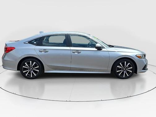 Silver 2024 Honda Civic EX