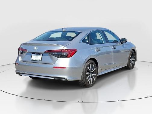 Silver 2024 Honda Civic EX