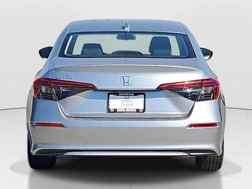 Silver 2024 Honda Civic EX