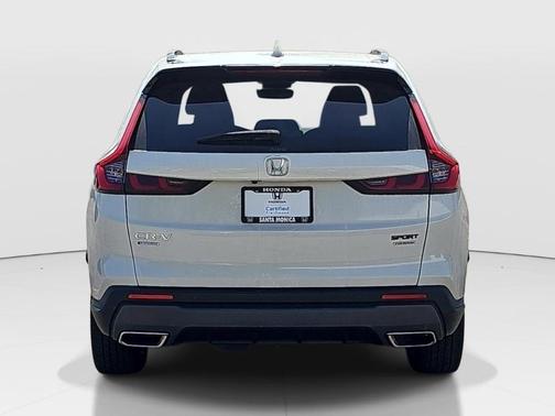 Platinum White 2023 Honda CR-V Hybrid Sport Touring