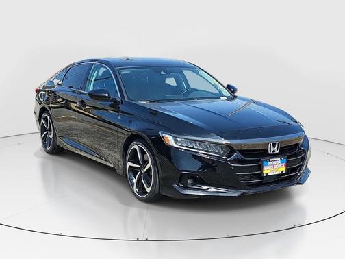 Black 2021 Honda Accord Sport SE