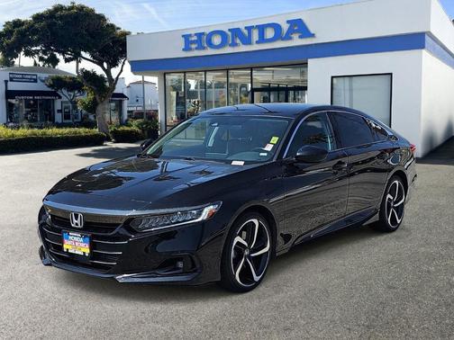 Black 2021 Honda Accord Sport SE