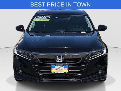 Black 2021 Honda Accord Sport SE