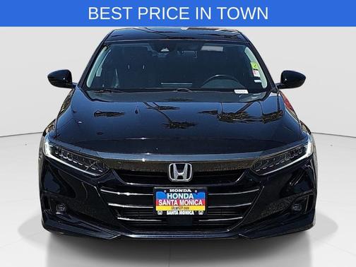 Black 2021 Honda Accord Sport SE