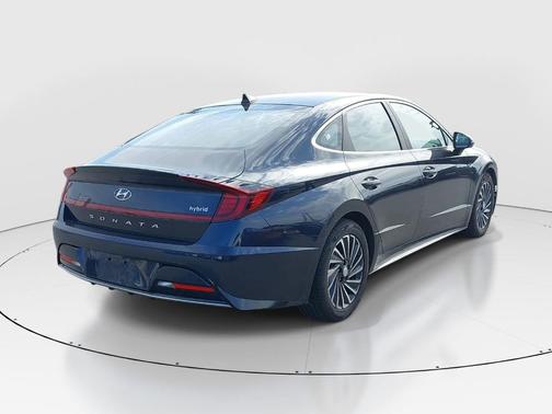 Oxford Blue 2021 Hyundai SONATA Hybrid Limited
