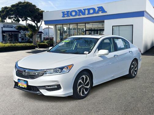White Orchid Pearl 2016 Honda Accord EX-L