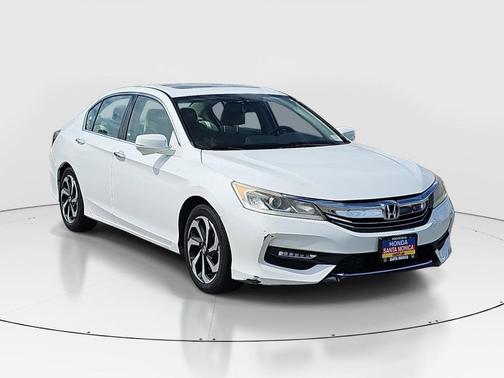 White Orchid Pearl 2016 Honda Accord EX-L