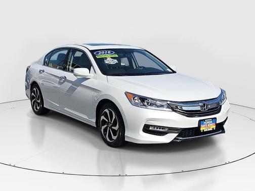 White Orchid Pearl 2016 Honda Accord EX-L